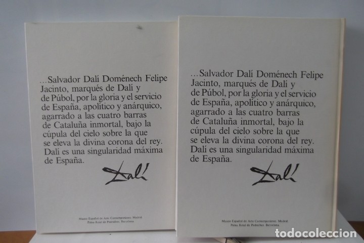 Otros objetos de arte: &iexcl;&iexcl; DALI: 400 OBRAS, 1914 A 1983 EXPOSICION. !! - Foto 11