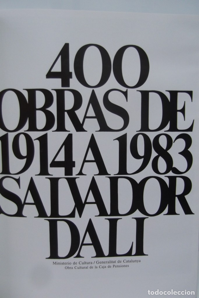 Otros objetos de arte: &iexcl;&iexcl; DALI: 400 OBRAS, 1914 A 1983 EXPOSICION. !! - Foto 20