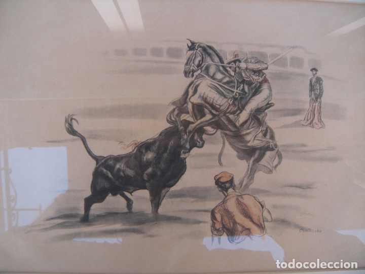 Otros objetos de arte: CUADRO PICADOR DE TOROS - Foto 2