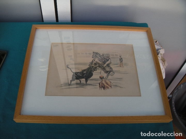Otros objetos de arte: CUADRO PICADOR DE TOROS - Foto 1