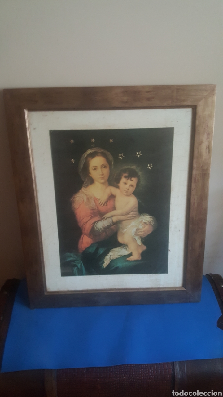 Otros objetos de arte: Precioso cuadro de la inmaculada - Foto 1