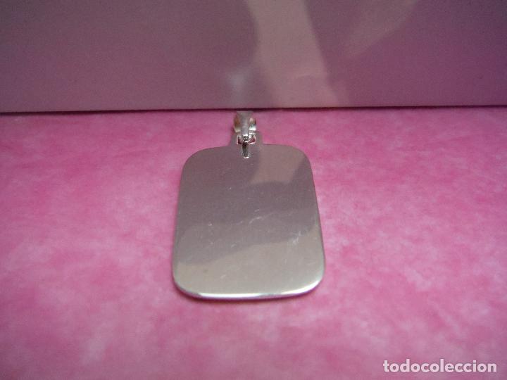Otros objetos de arte: COLGANTE CHAPA O PLACA PLATA DE LEY - Foto 2