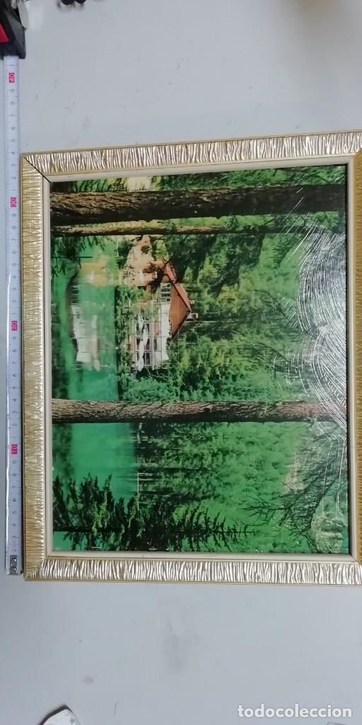 Otros objetos de arte: Cuadro sobre madera Vintage - Foto 1