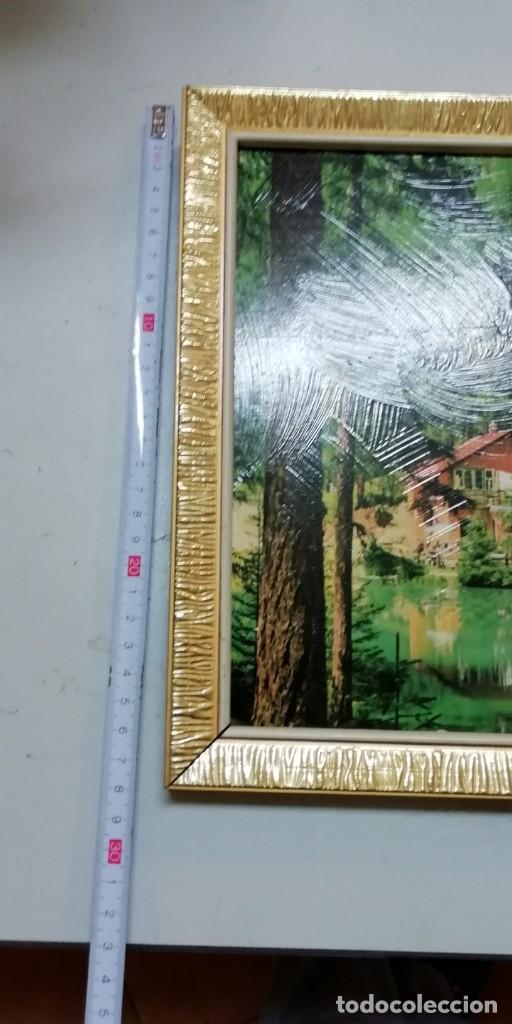 Otros objetos de arte: Cuadro sobre madera Vintage - Foto 2