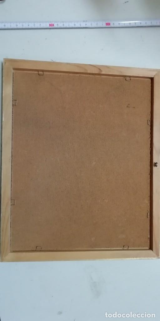Otros objetos de arte: Cuadro sobre madera Vintage - Foto 3