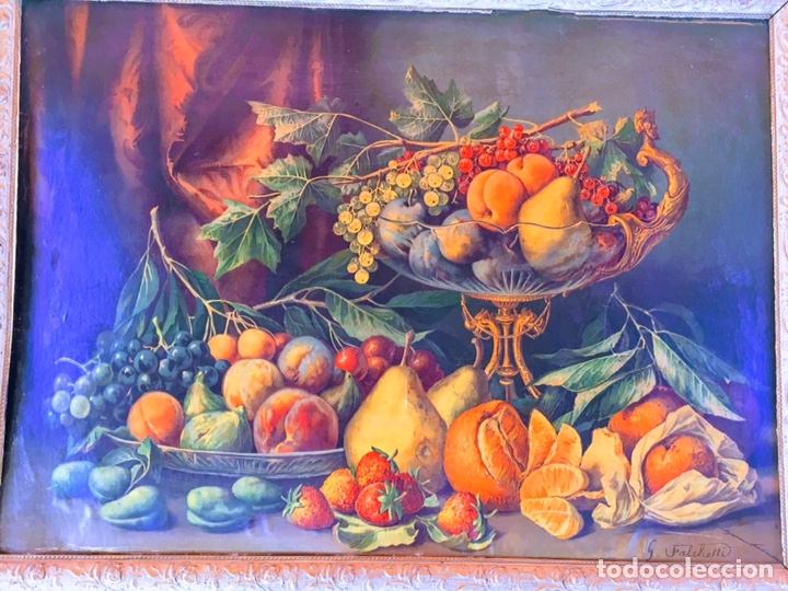 Otros objetos de arte: Naturaleza muerta Frutas - Foto 4