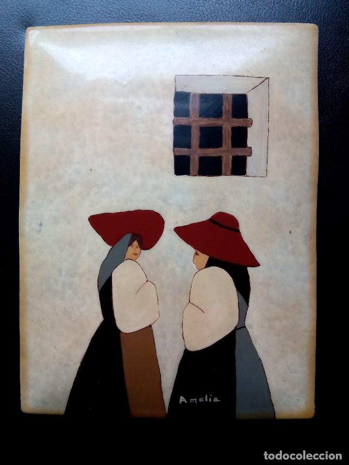 Otros objetos de arte: ESMALTE SOBRE ALUMINIO - Foto 1