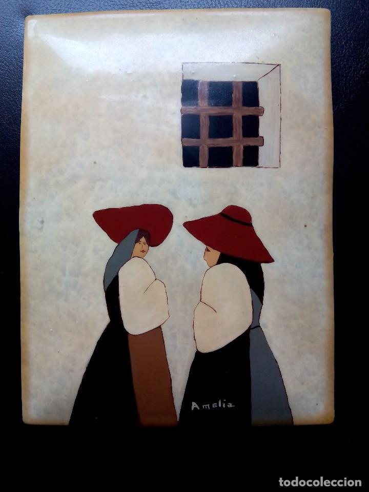 Otros objetos de arte: ESMALTE SOBRE ALUMINIO - Foto 2