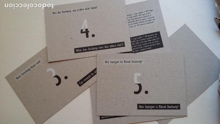 Otros objetos de arte: Marcel DUCHAMP / Joseph KOSUTH: 100 QUESTIONS-100 ANSWERS - Foto 4