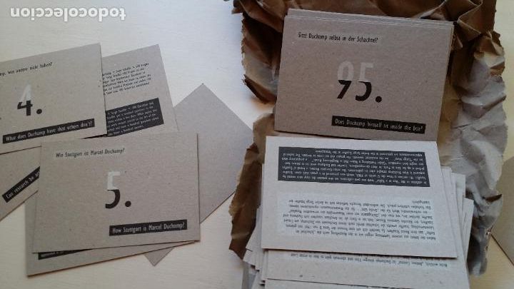 Otros objetos de arte: Marcel DUCHAMP / Joseph KOSUTH: 100 QUESTIONS-100 ANSWERS - Foto 6