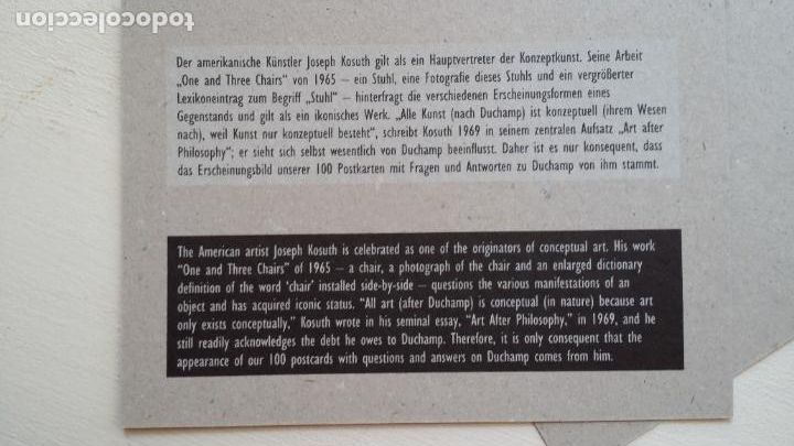Otros objetos de arte: Marcel DUCHAMP / Joseph KOSUTH: 100 QUESTIONS-100 ANSWERS - Foto 7