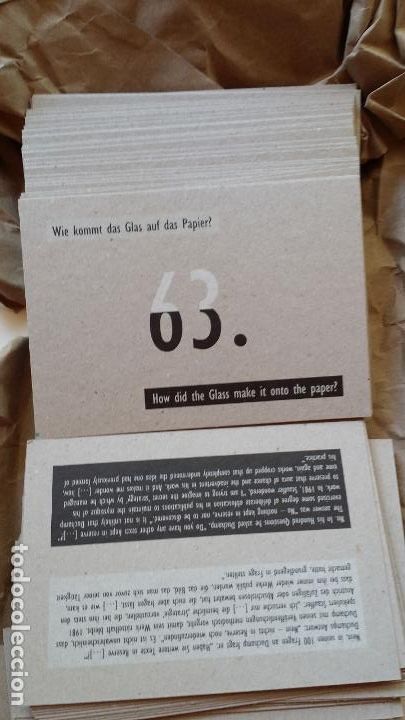 Otros objetos de arte: Marcel DUCHAMP / Joseph KOSUTH: 100 QUESTIONS-100 ANSWERS - Foto 9