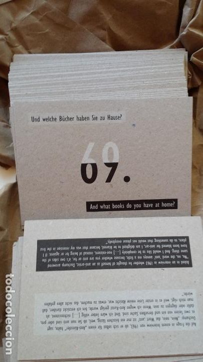 Otros objetos de arte: Marcel DUCHAMP / Joseph KOSUTH: 100 QUESTIONS-100 ANSWERS - Foto 13