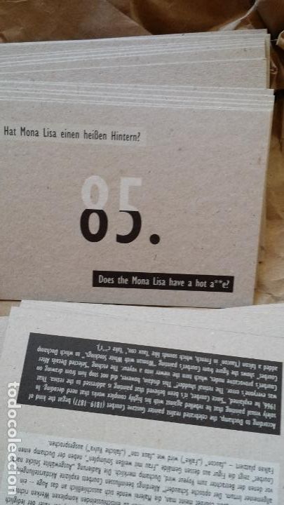 Otros objetos de arte: Marcel DUCHAMP / Joseph KOSUTH: 100 QUESTIONS-100 ANSWERS - Foto 16