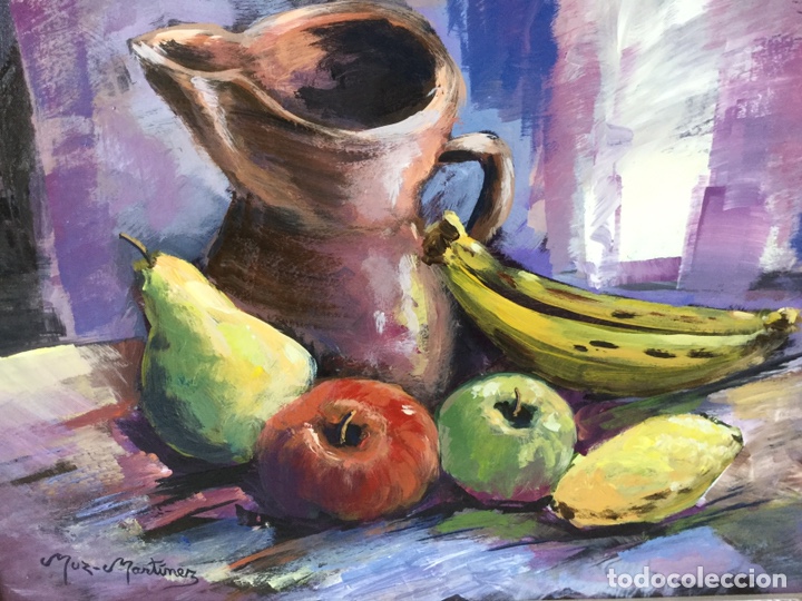 Otros objetos de arte: MUZ MARTINEZ. Bodeg&oacute;n - Foto 3