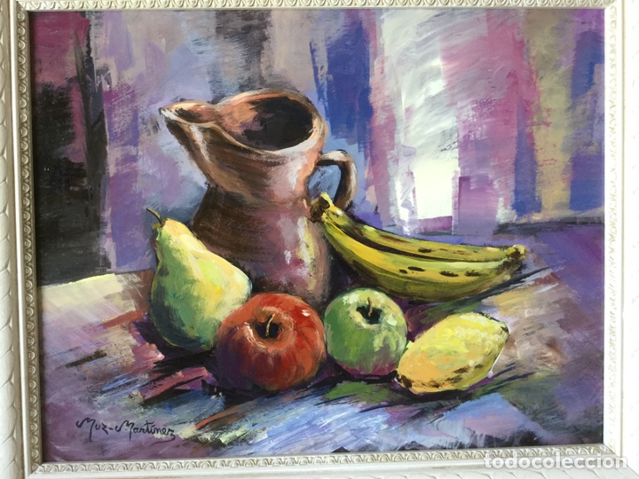 Otros objetos de arte: MUZ MARTINEZ. Bodeg&oacute;n - Foto 5