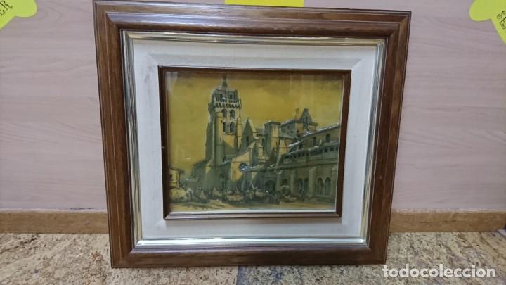 Otros objetos de arte: CUADRO REAL MONASTERIO DE LAS HUELGAS DE BURGOS EN RELIEVE - Foto 1