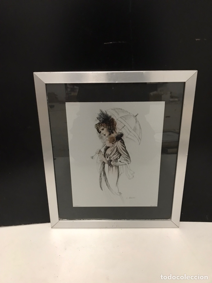 Otros objetos de arte: CUADRO LAMINA ACRISTALADO - Foto 1