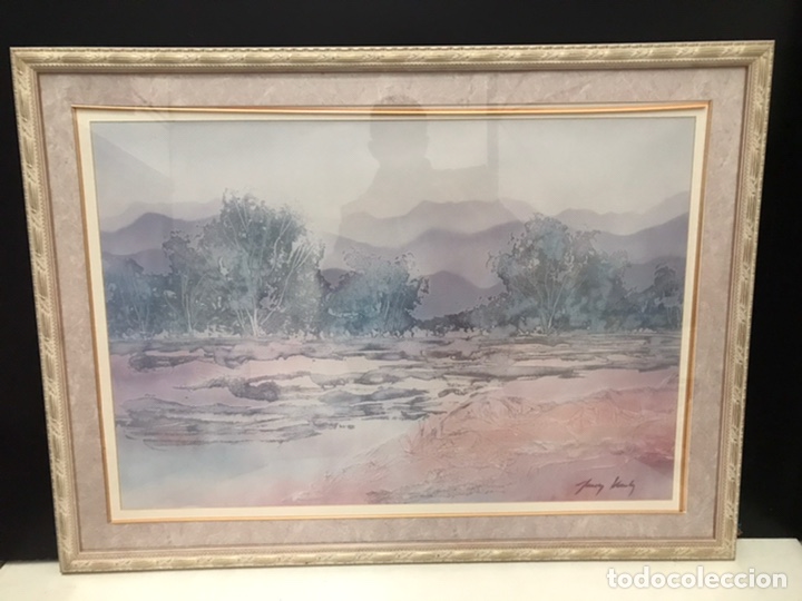 Otros objetos de arte: HERMOSO CUADRO LAMINA ACRISTALADO - Foto 1