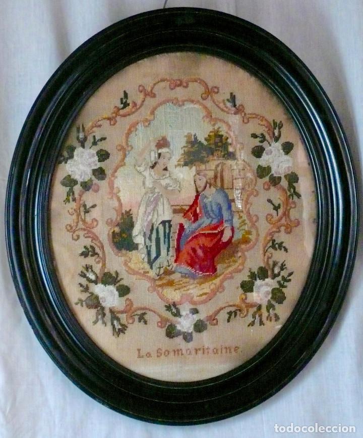 Otros objetos de arte: bordado: La Samaritaine - Foto 1