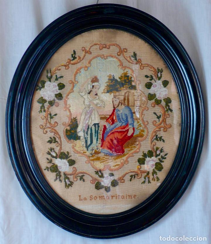 Otros objetos de arte: bordado: La Samaritaine - Foto 2