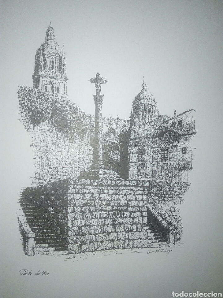 Otros objetos de arte: LAMINAS DE AMABLE DIEGO - Foto 4
