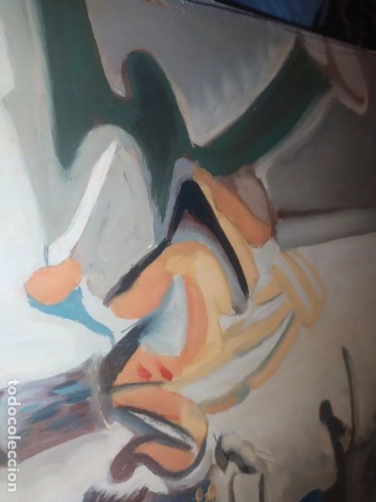 Otros objetos de arte: RAM&Oacute;N IRANZO &Oacute;LEO SOBRE TABLA BODEG&Oacute;N ANTIGUO - Foto 13