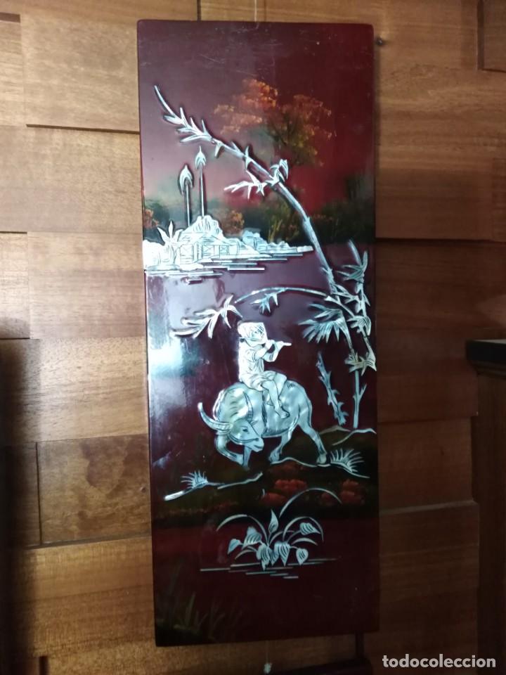 Otros objetos de arte: Cuadro de laca china - Foto 1