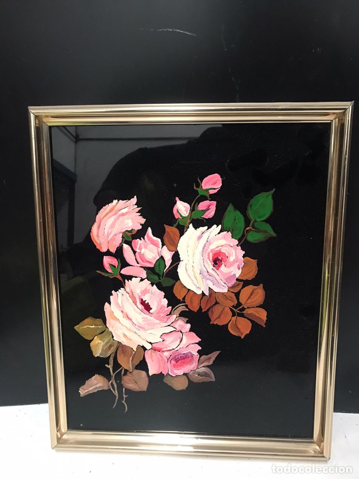 Otros objetos de arte: Pintura sobre cristal - Foto 3