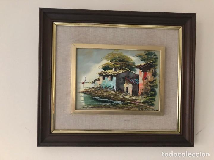 Otros objetos de arte: 2 CUADROS ANTIGUOS - Foto 3