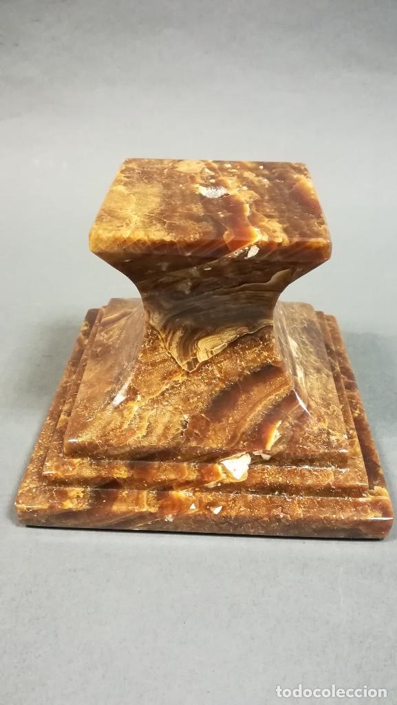 Otros objetos de arte: BASE PEANA ONIX AGATA GRANDE CUADRADA - Foto 2