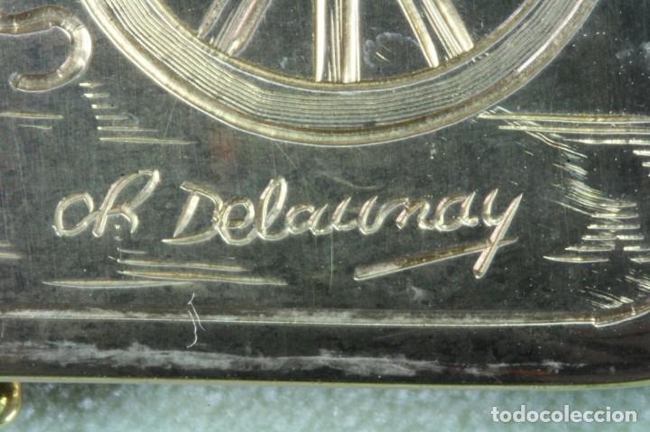Otros objetos de arte: Polvera Delaunay. Art Dec&oacute; - Foto 3
