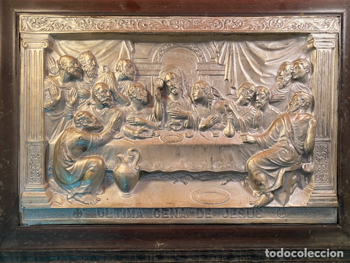 Otros objetos de arte: Cuadro ultima cena de Jes&uacute;s - Foto 3