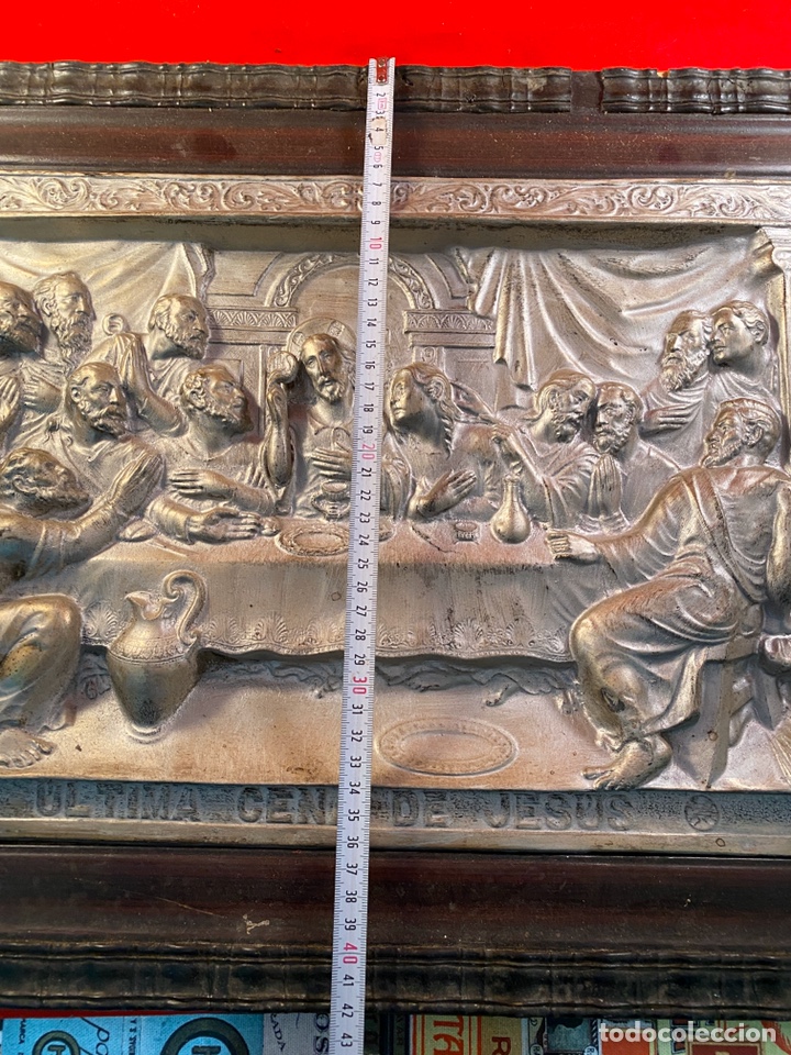 Otros objetos de arte: Cuadro ultima cena de Jes&uacute;s - Foto 4