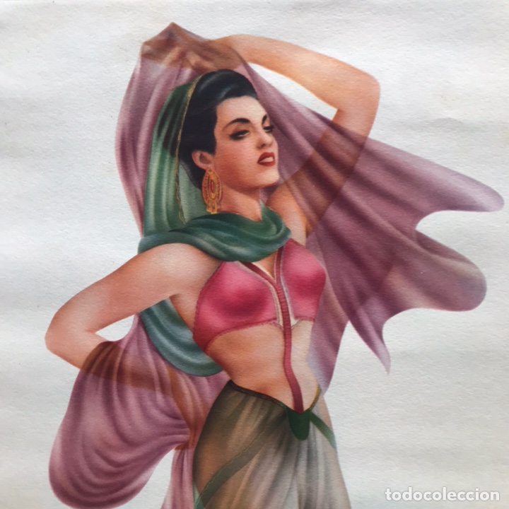 Otros objetos de arte: ILUSTRACION DE A.LOPEZ ALONSO 1960 - Foto 5