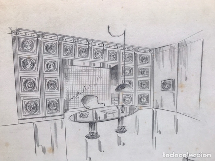 Otros objetos de arte: BOCETO INTERIORISMO BANCO DE VALENCIA - Foto 3