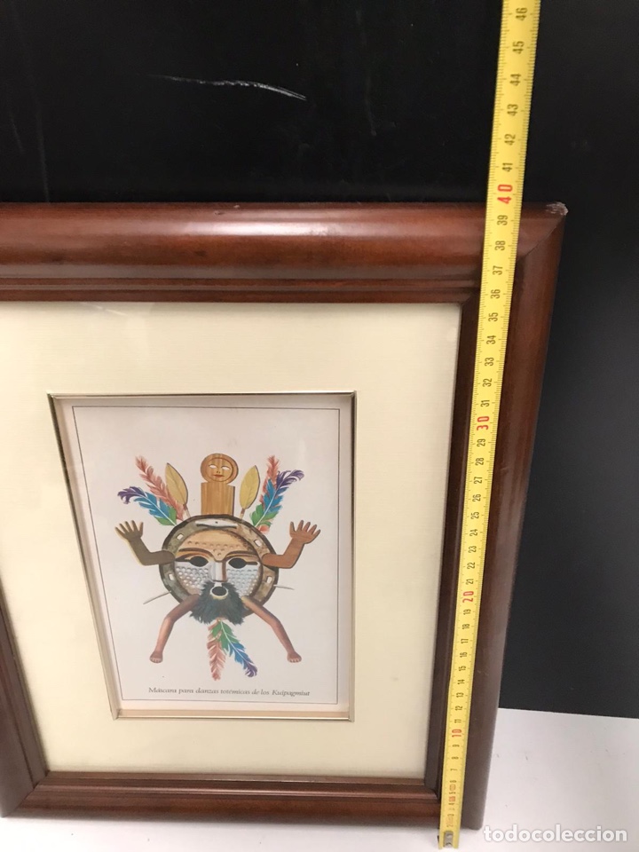 Otros objetos de arte: Cuadro lamina m&aacute;scara - Foto 2