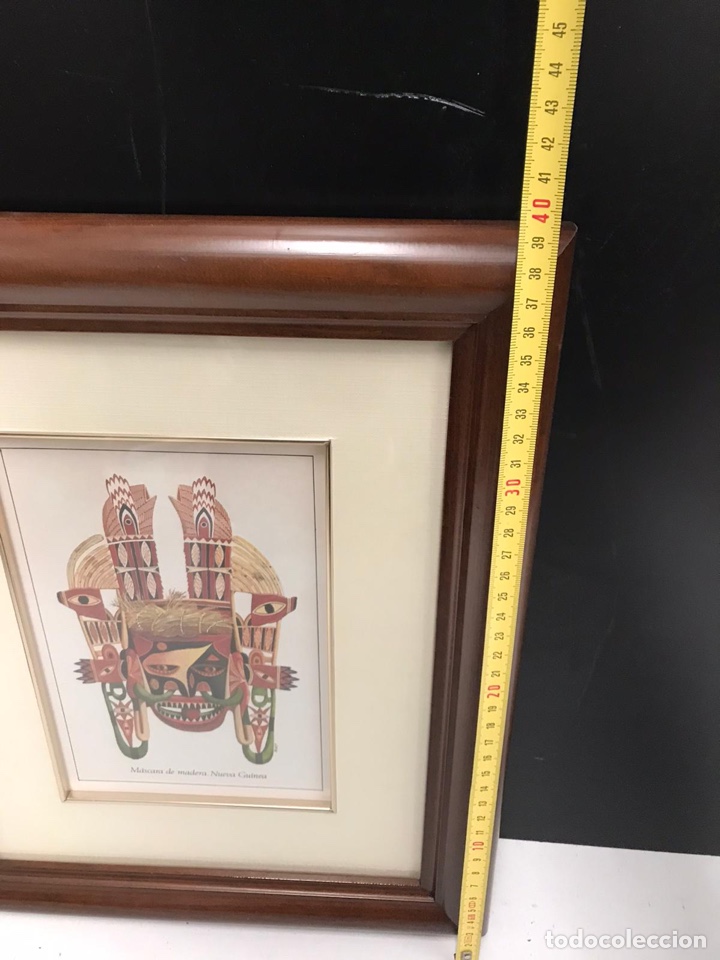 Otros objetos de arte: Cuadro lamina m&aacute;scara - Foto 2