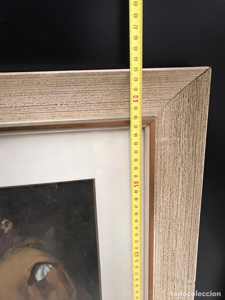 Otros objetos de arte: Cuadro lamina antiguo - Foto 2