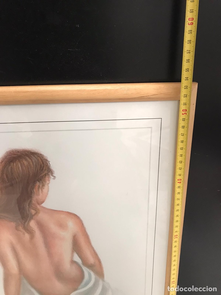 Otros objetos de arte: Cuadro lamina mujer desnuda - Foto 3