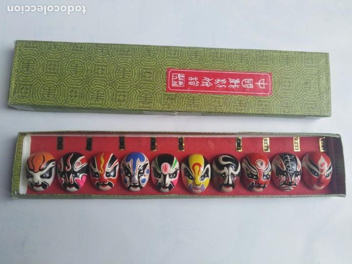 Otros objetos de arte: Caja de Mascaras chinas - Foto 1