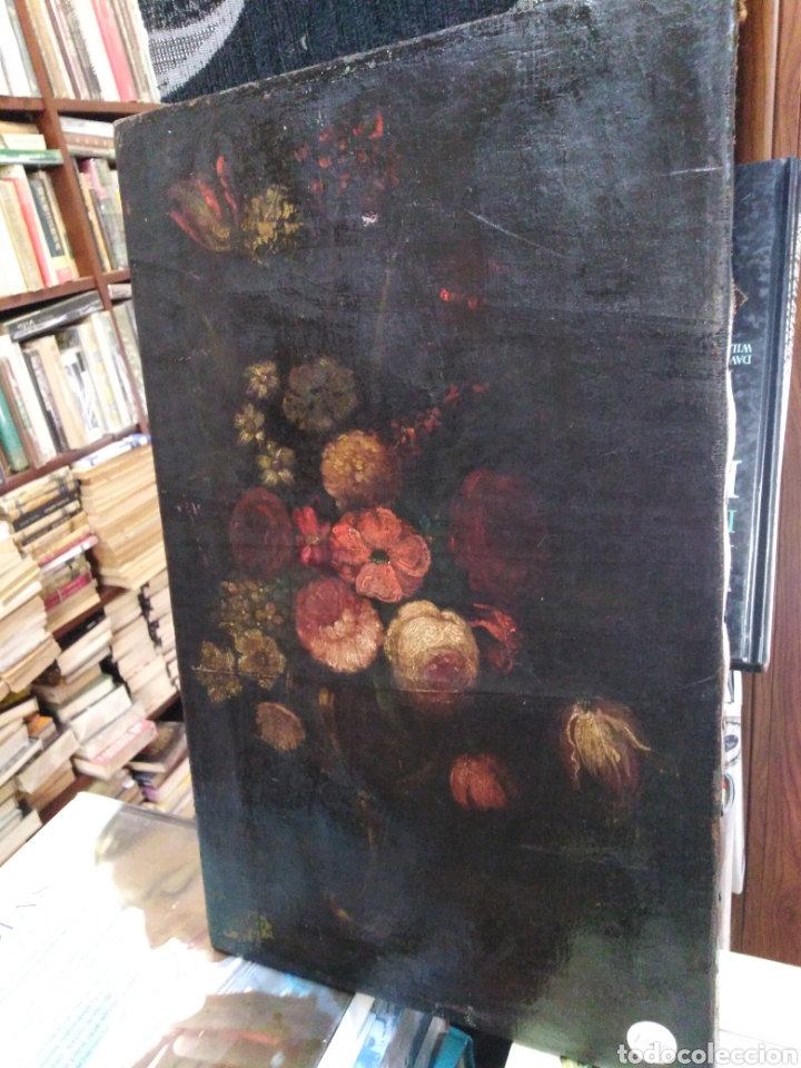 Otros objetos de arte: Lienzo BODEG&Oacute;N del siglo XVIII, sin firma - Foto 1