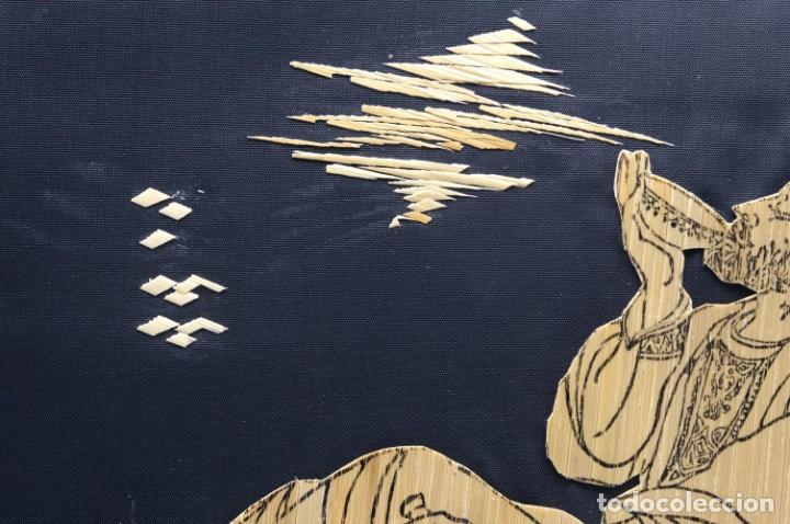 Otros objetos de arte: Collage hecho con bamb&uacute; representado &aacute;rabe - Foto 5