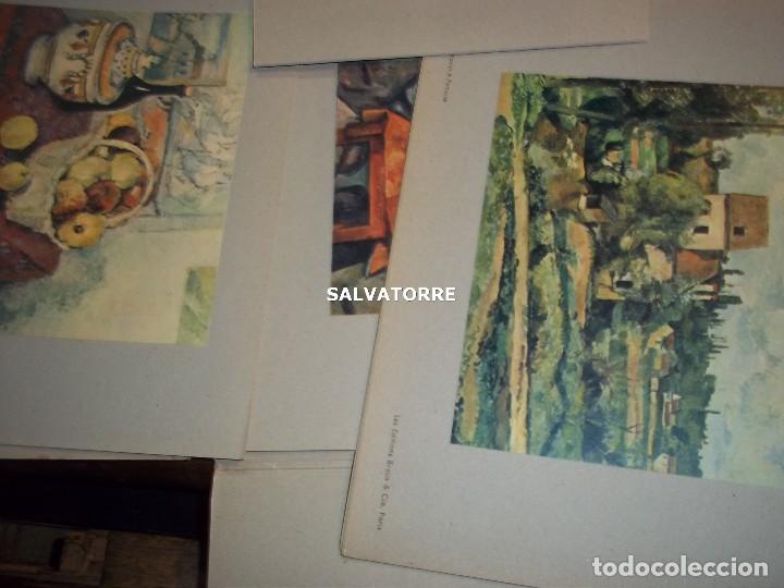 Otros objetos de arte: CEZANNE. 10 PLANCHES EN COLEURS, EDITIOS BRAUN .PARIS. - Foto 2