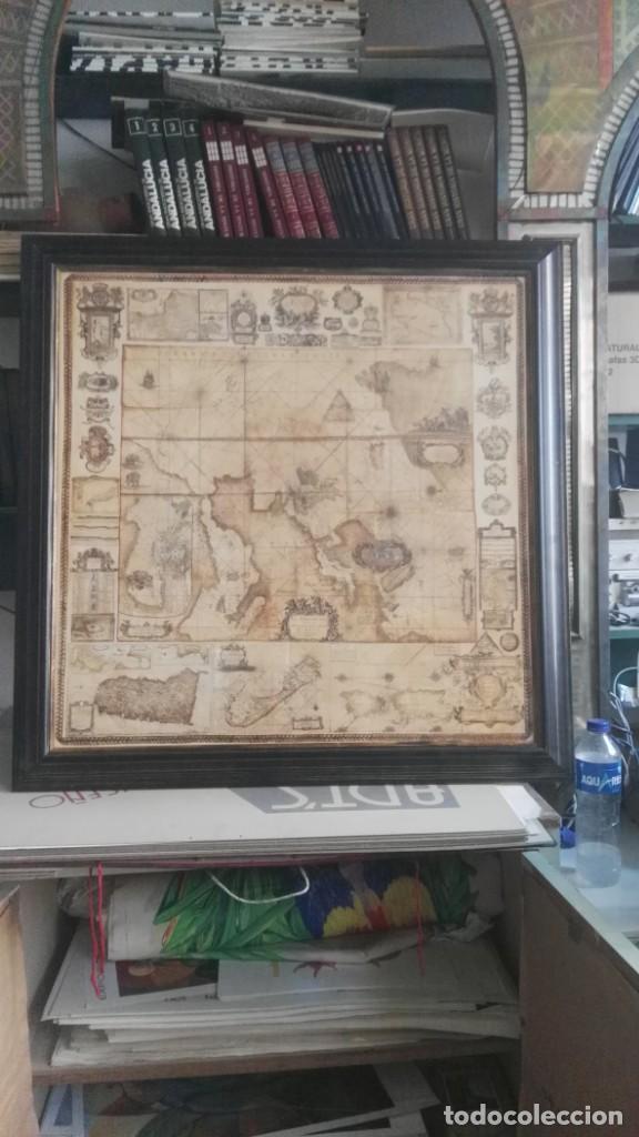 Otros objetos de arte: Cuadro mapa - Foto 1