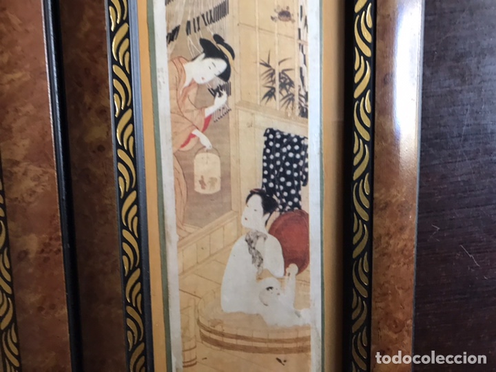 Otros objetos de arte: Cuadros japoneses - Foto 4