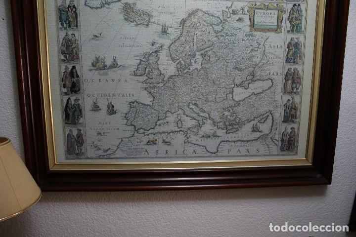 Otros objetos de arte: CUADRO MAPA EUROPA PUZZLE 120 X 90 - Foto 3