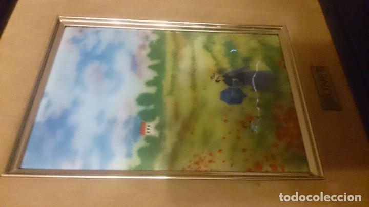 Otros objetos de arte: MANET esmalte paisaje 18x13ctms - Foto 4