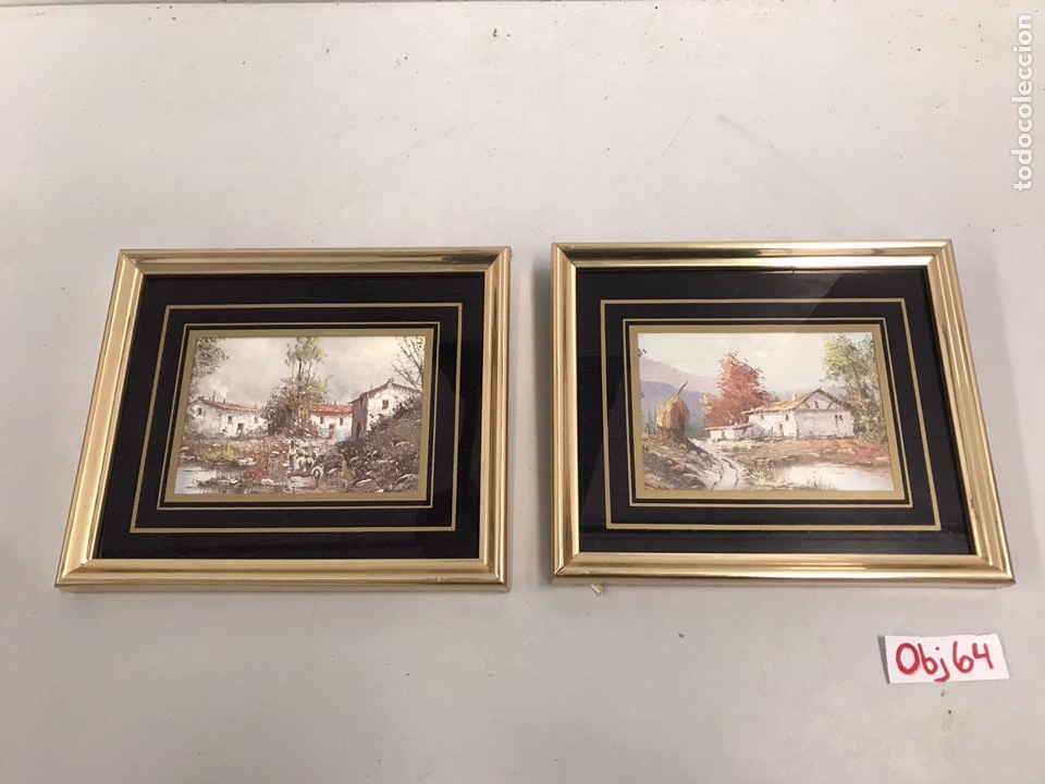 Otros objetos de arte: Lote de cuadros - Foto 1