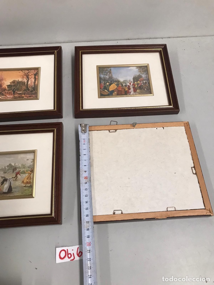 Otros objetos de arte: Lote de cuadros - Foto 2
